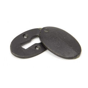 External Beeswax - Oval escutcheon & Cover - Anvil 91500