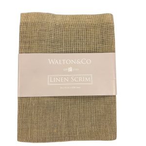 Pure linen Scrim