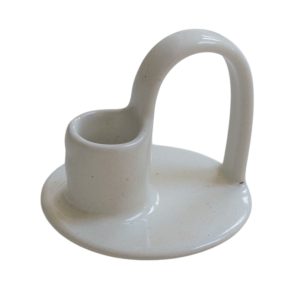 Wee Willy Winkee Candle Holder – Milk White