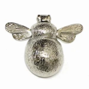 Bee Door Knocker - Nickel