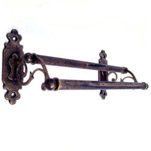 Classic Towel Rail Double - Antique Brass