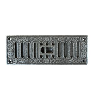 Decorative Air Vent – Cast Iron – Sliding