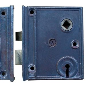 Vertical Iron Rim Lock