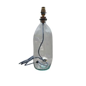 Simplicity Recycled Natural Glass Lamp