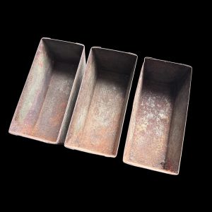 Vintage French Petite Loaf Mould Set/3