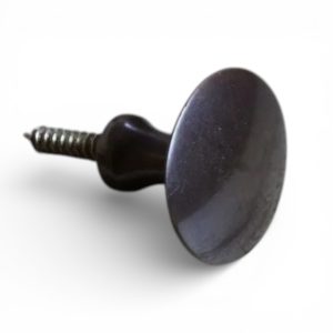 Solid brass shutter knob 25mm antique copper finish