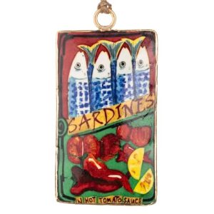 Sardines in Hot Sauce Christmas Ornament